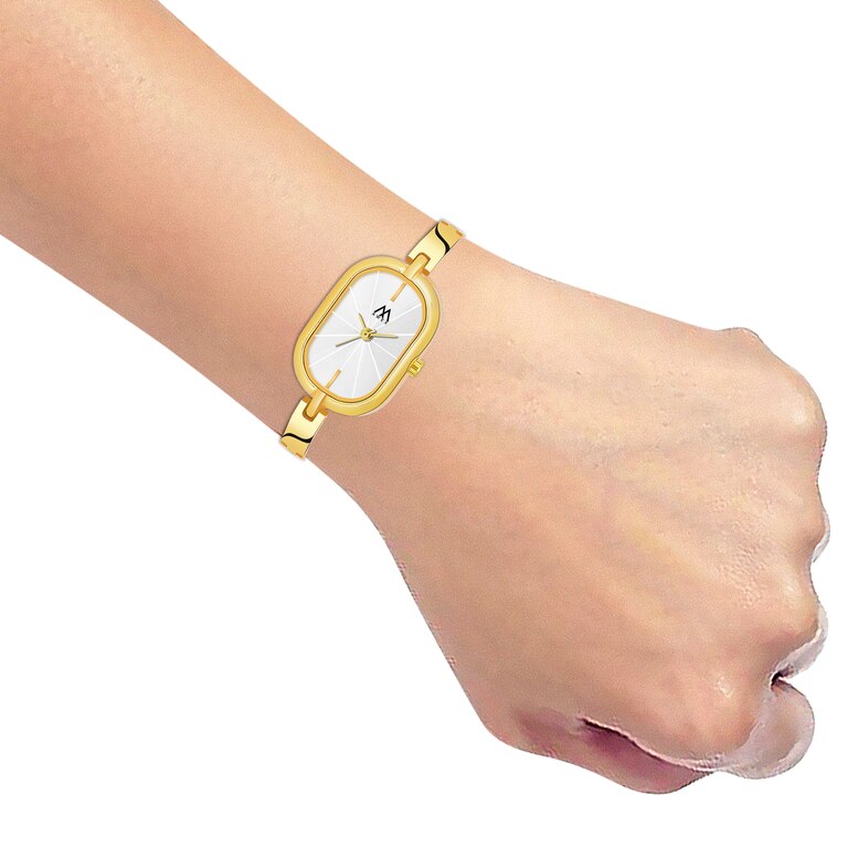 Awex Capsule Golden Premium Look Bracelet Strap Analog Watch - For Women